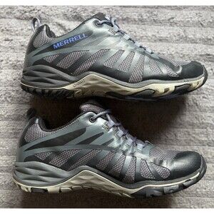 Merrell Q Form 2 Womens Size 7 Gray Blue Trail Outdoor Hiking Shoes